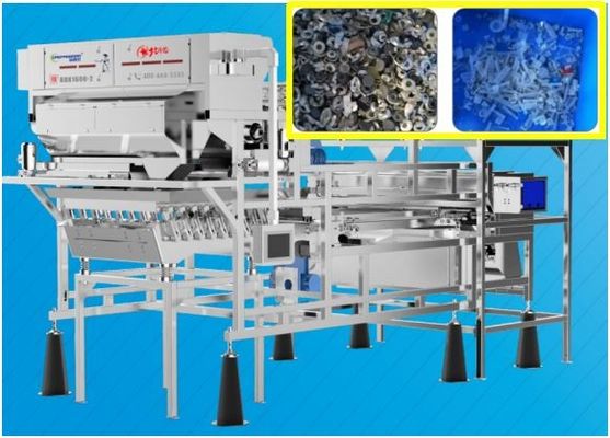qualidade  Recycling Medical Waste Plastic Sorting Machine 2.5-4.0 T/H 2 Layers 220V fábrica