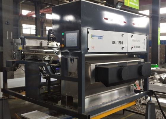 Grande classificador da cor da máquina/minério de classificação de quartzo da partícula 3-8cm 2917*2075*1753mm