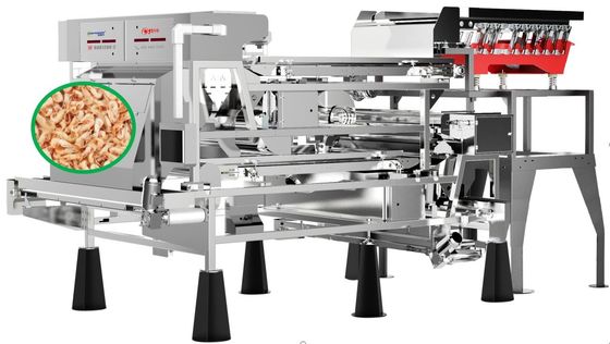 Camarão móvel do controle que classifica mais baixo dano do equipamento 3,5 T/H com lente de Phoenix